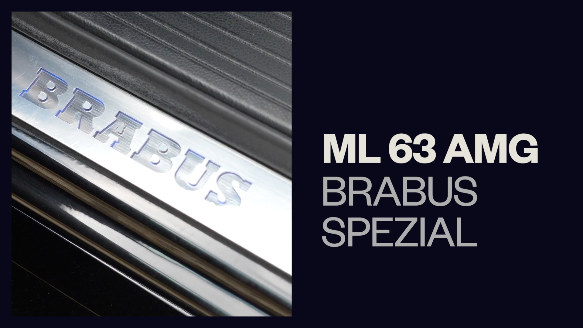 ML 63 AMG - BRABUS SPEZIAL