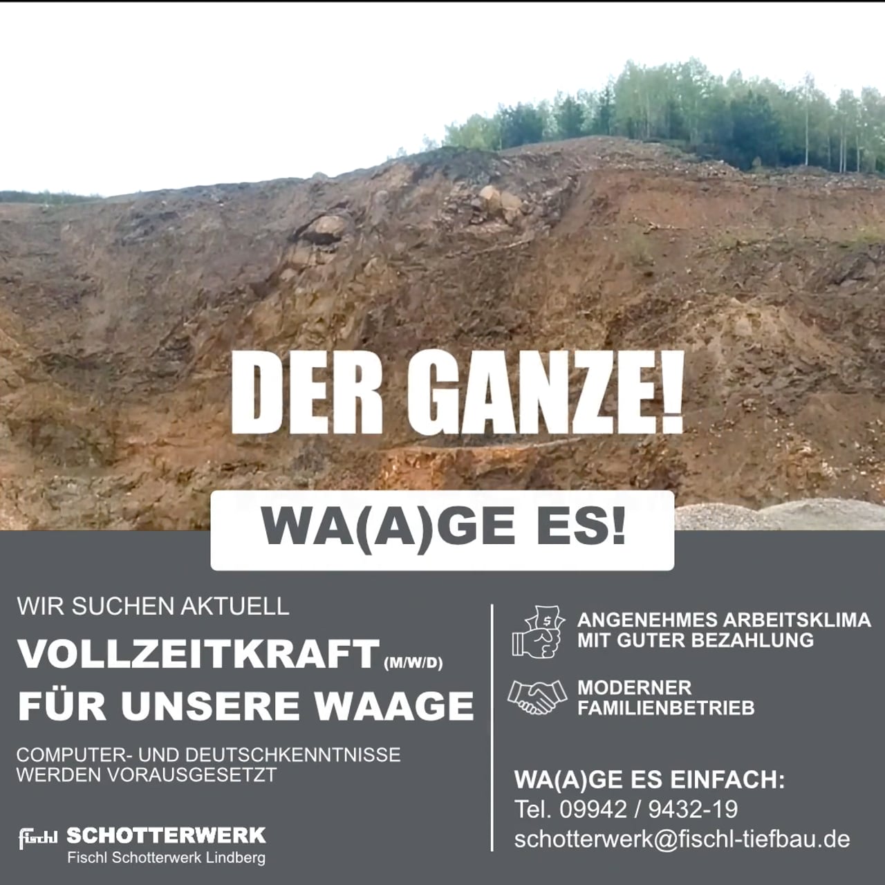 Fischl Schotterwerk – Waage